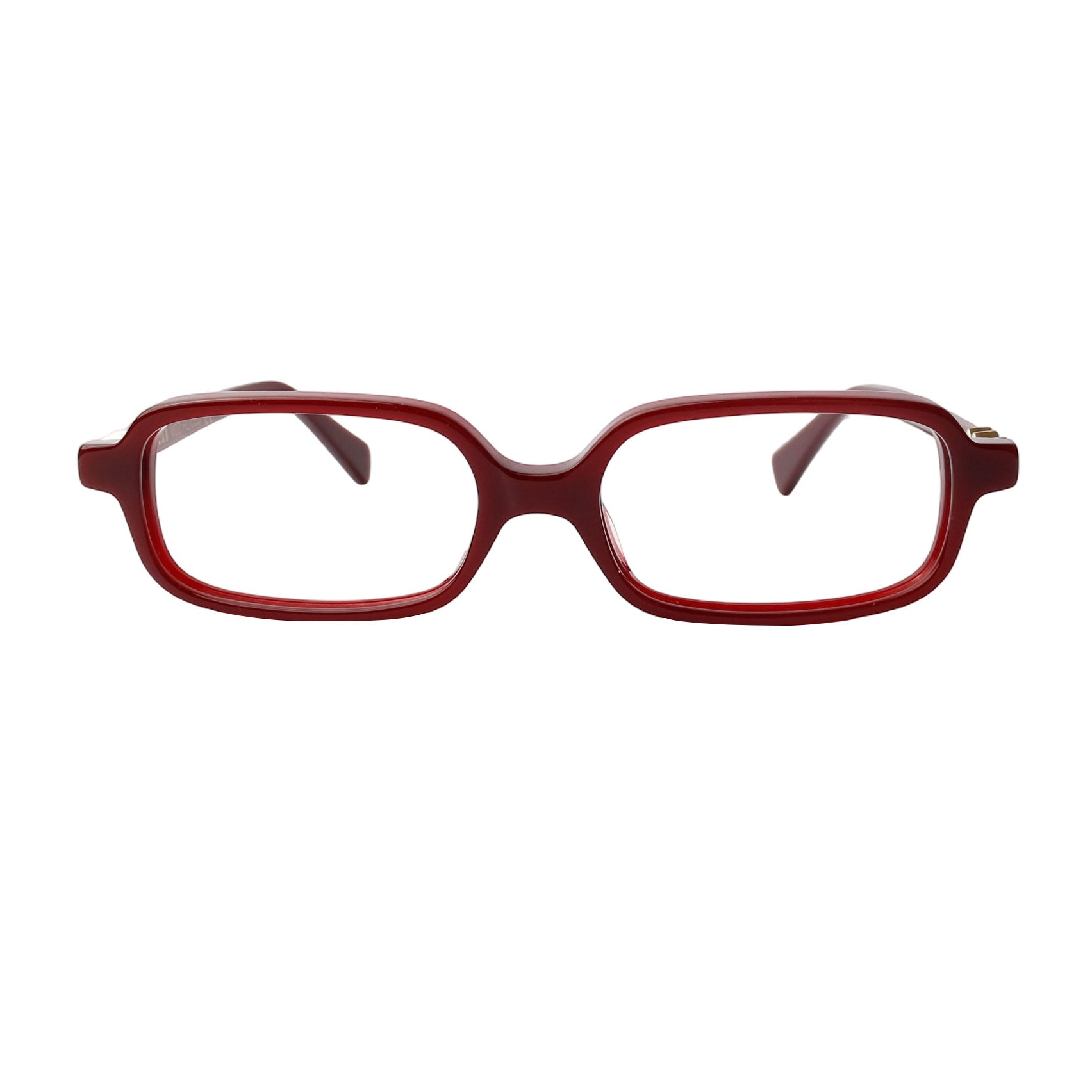 XLAB Unisex Filicudi Optical frames Acetate Bordeaux Squared Anti-glare Anti-glare