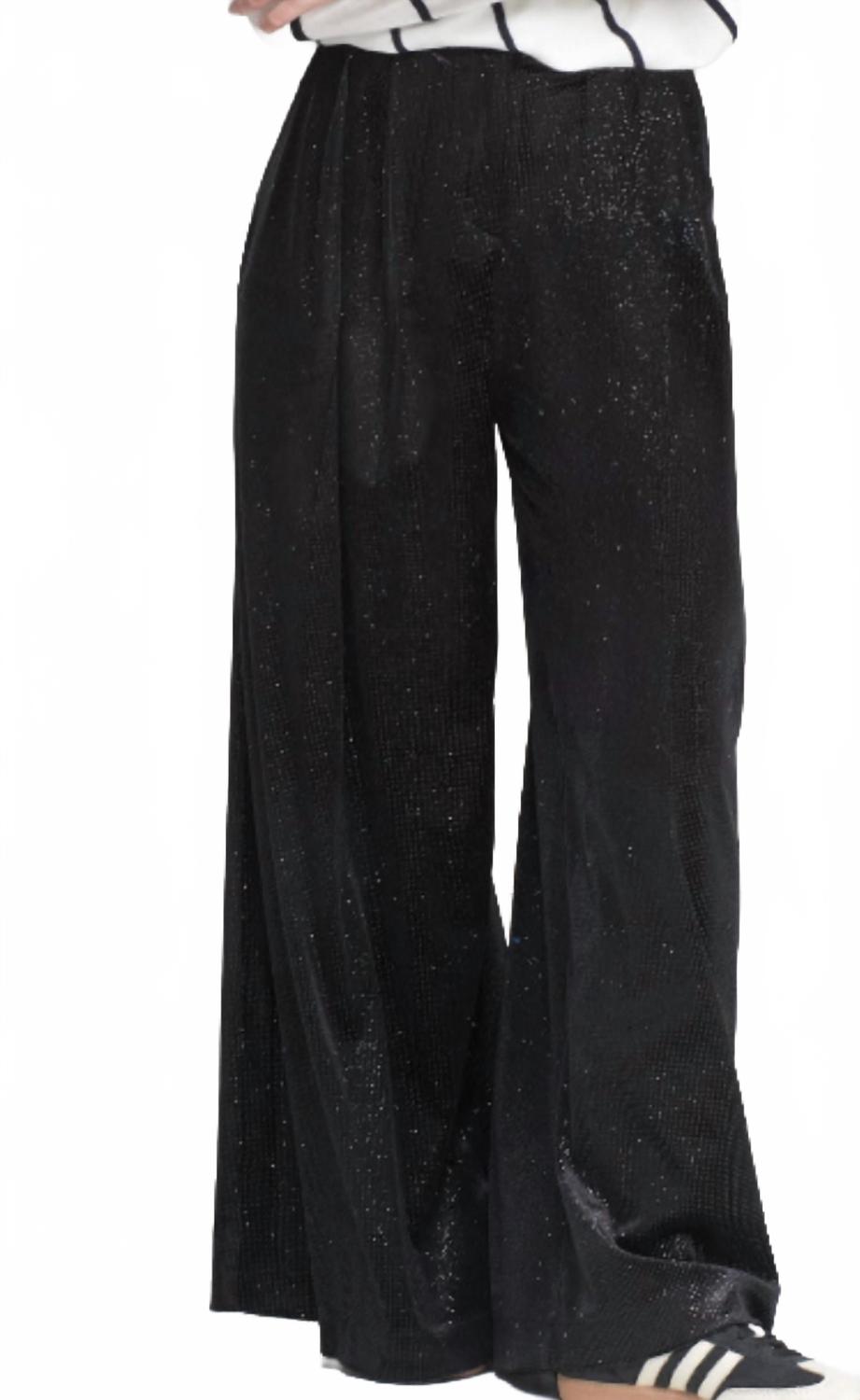 Sparkle Pant In Black