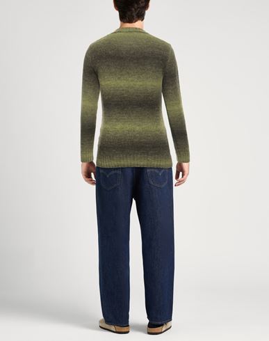 Man Sweater Green Size 36 Acrylic, Wool, Polyamide
