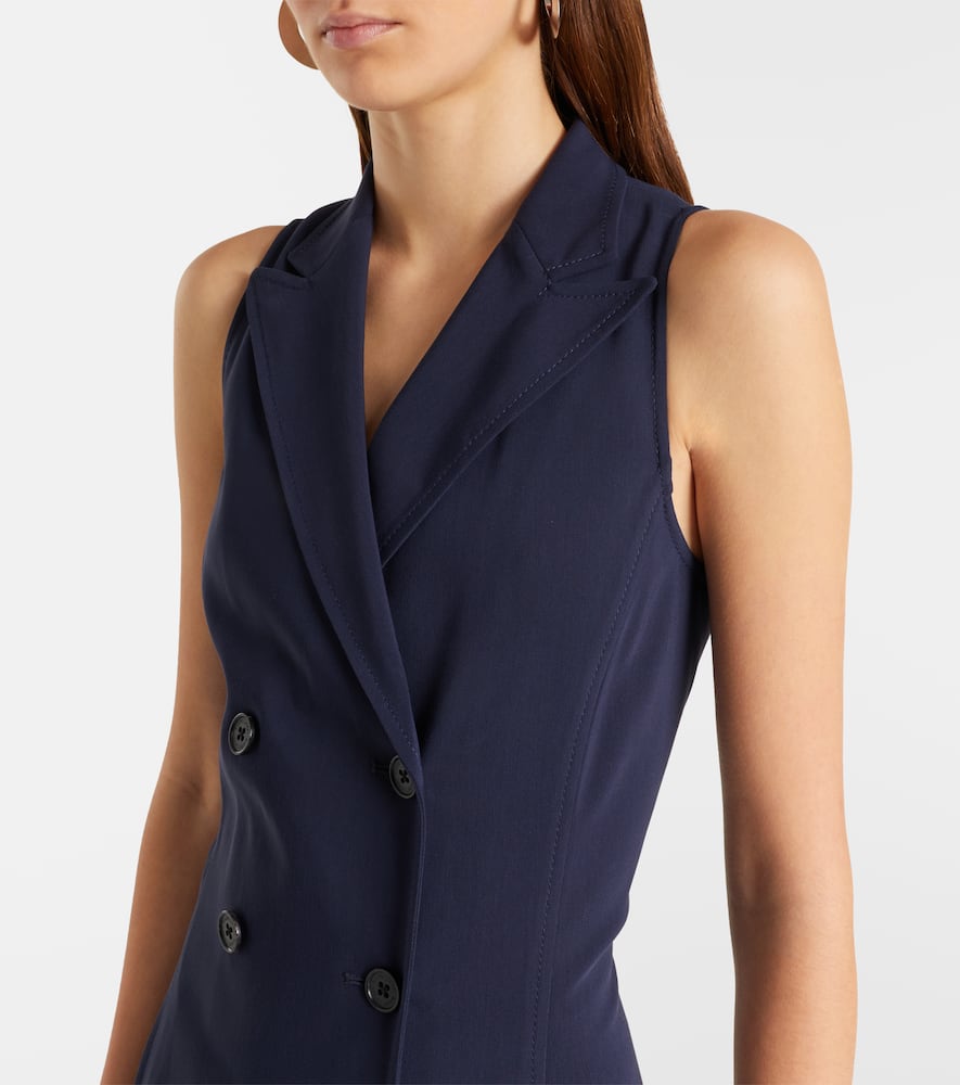 Alecia cotton-blend midi dress