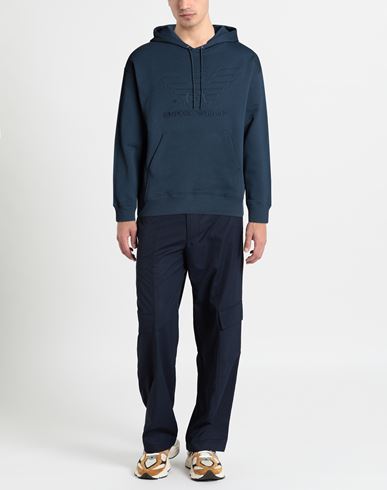 Man Sweatshirt Navy blue