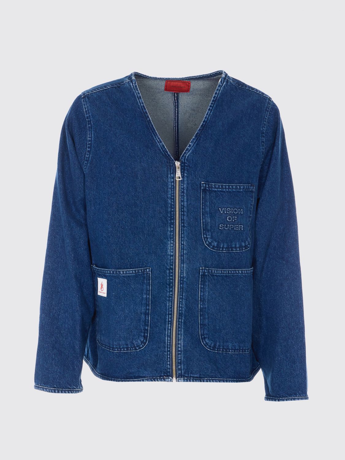 Jacket Men color Blue