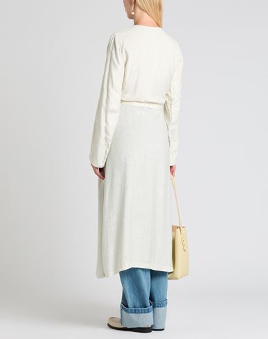 Forte_forte Woman Overcoat & Trench Coat Platinum Size 2 Cotton