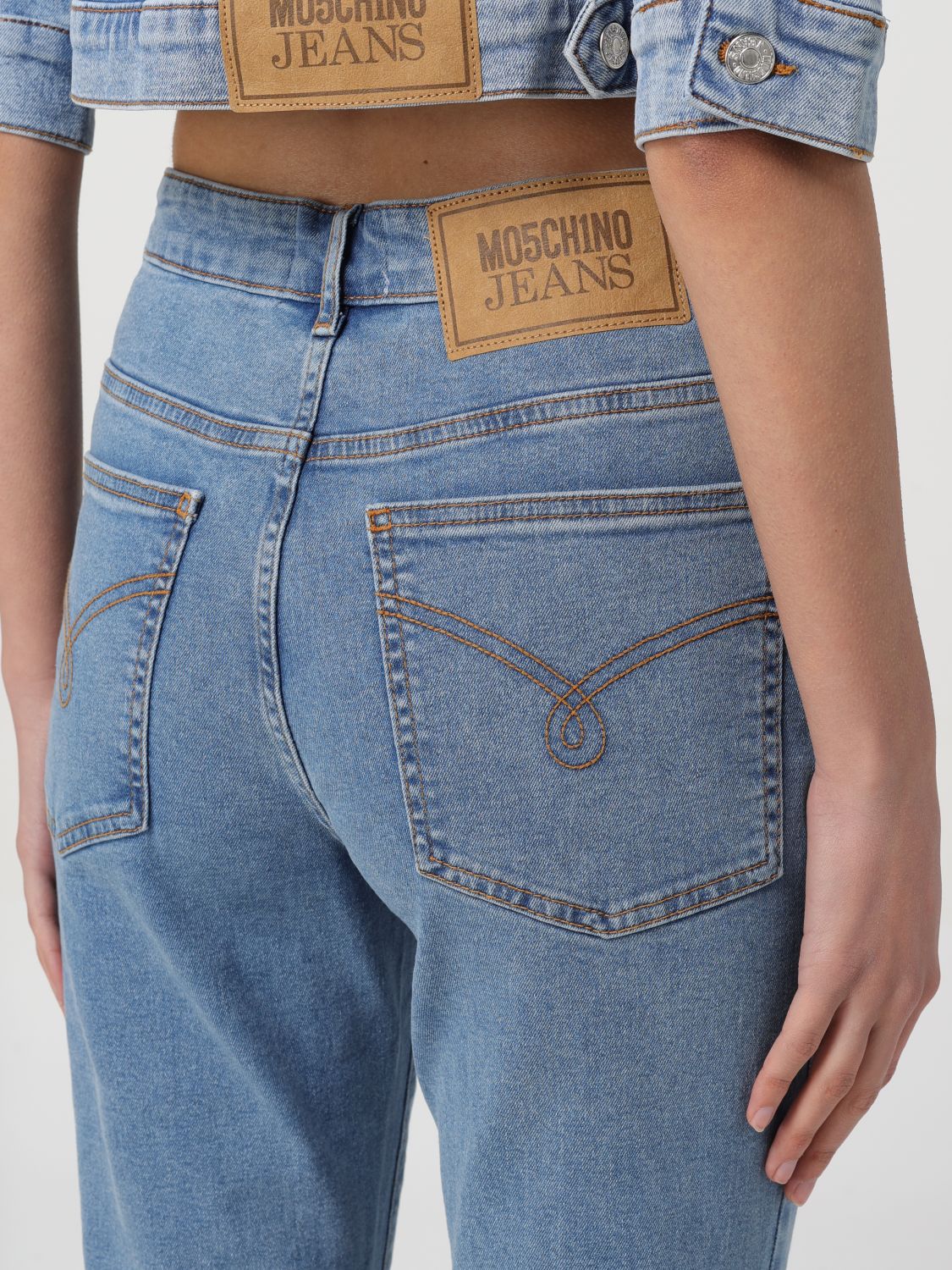 Jeans Woman color Denim