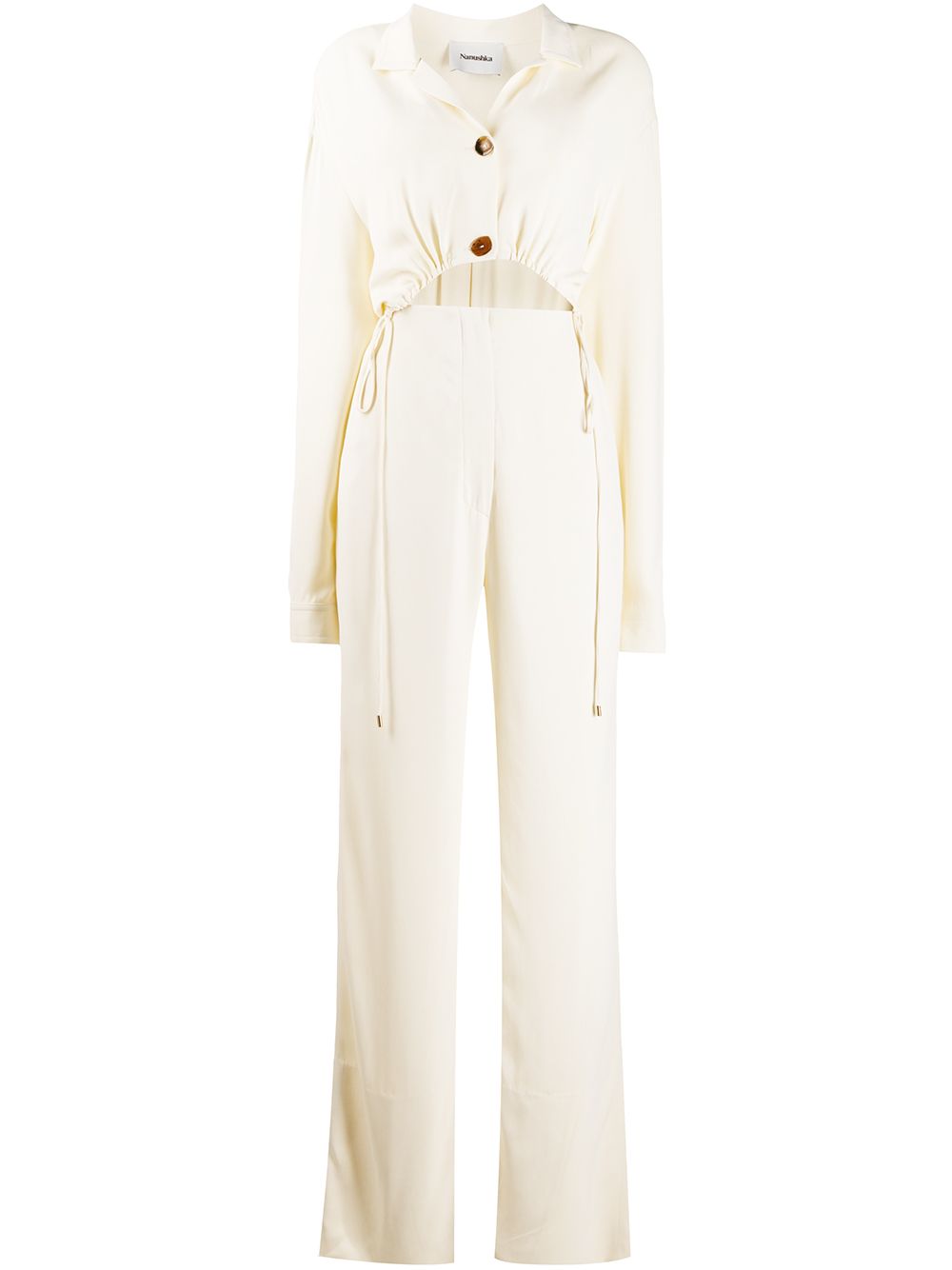 Cut-out jumpsuit - Neutrals