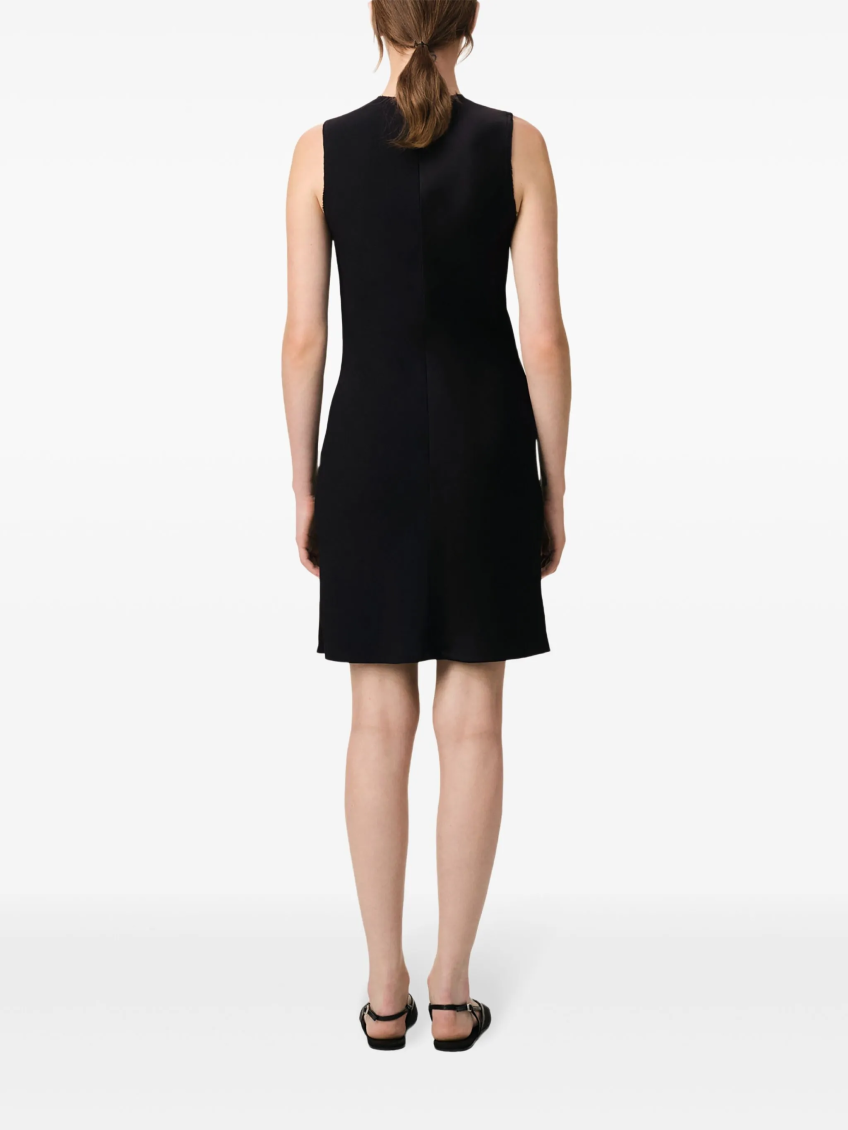 Black Sleeveless Mini Dress