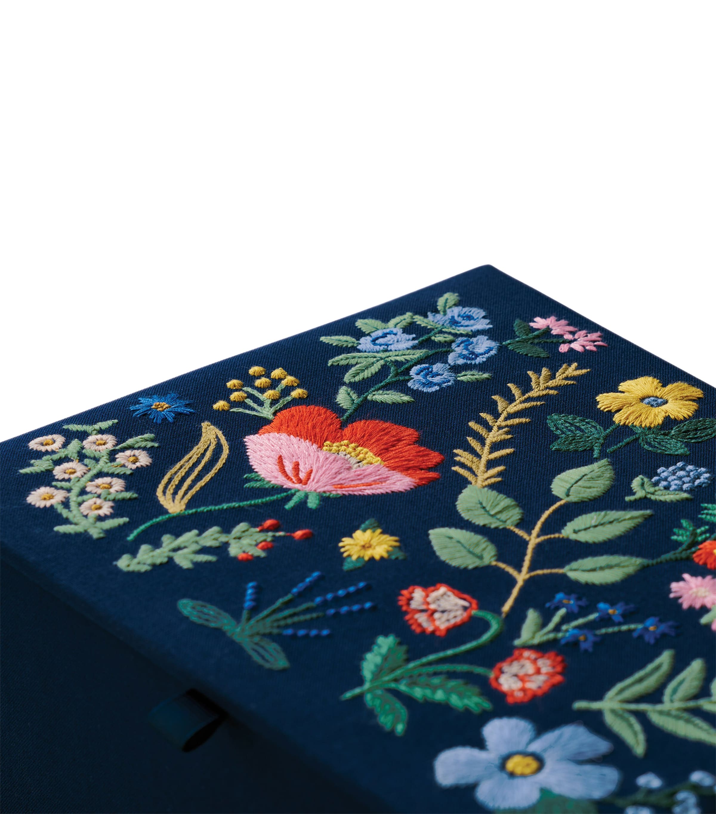Large Embroidered Keepsake Box