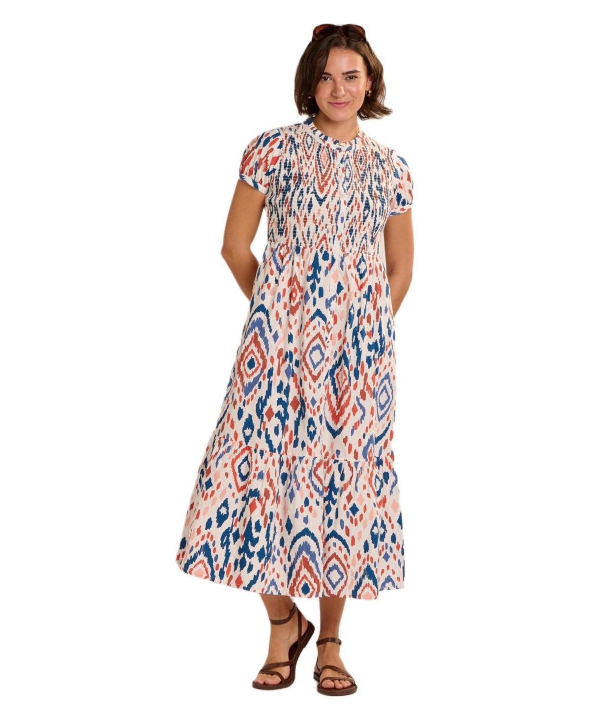 Women's Eirini Bodice Tiered Maxi Dress - Multi