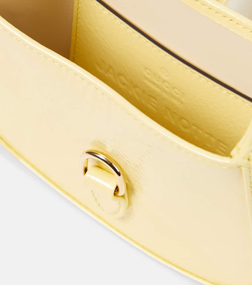 Jackie Notte Mini patent leather shoulder bag