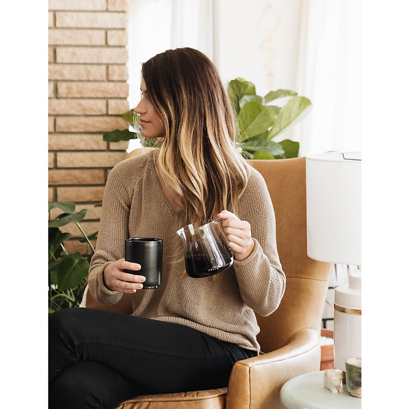 Carter Move Stainless-Steel and Ceramic Mug 354ml