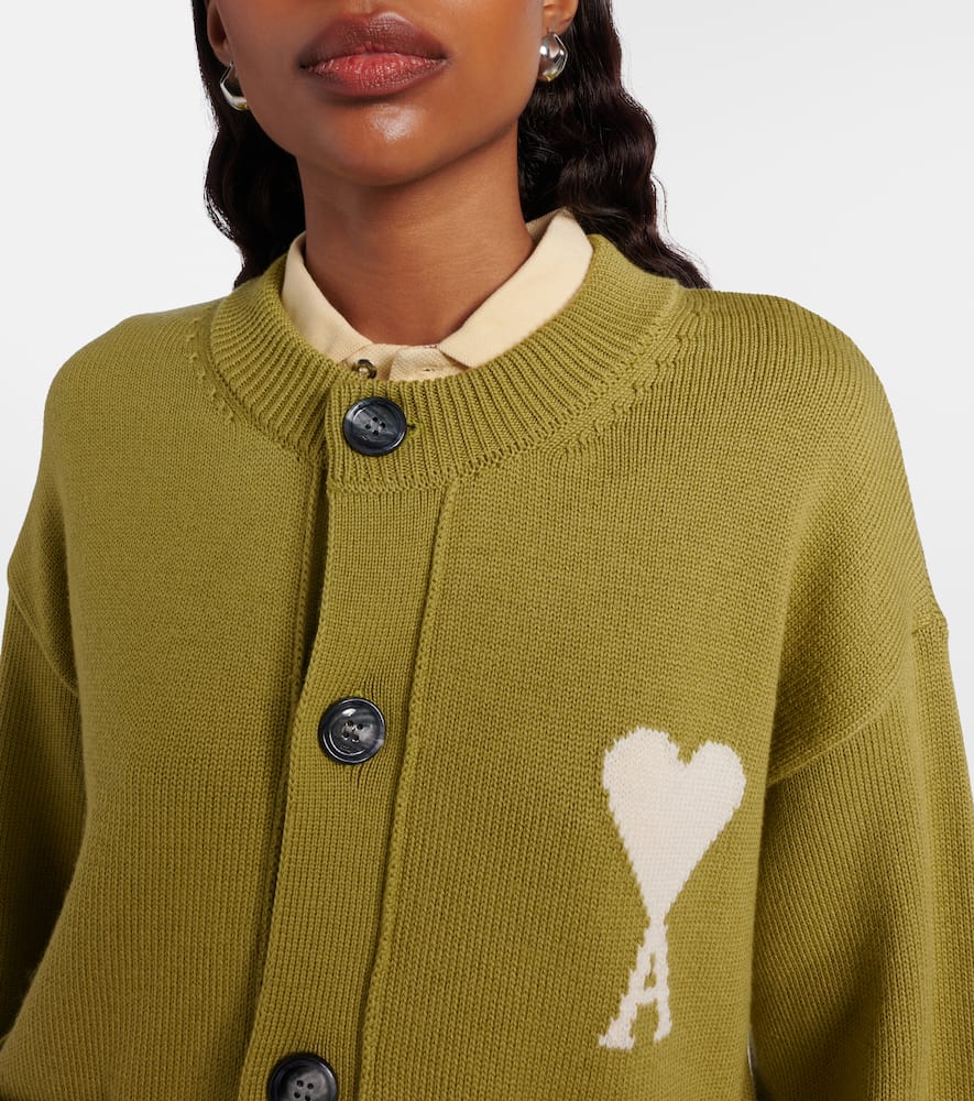 Ami de Caur wool and cotton cardigan