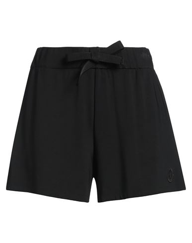 Woman Shorts & Bermuda Shorts Black Size S Viscose, Elastane