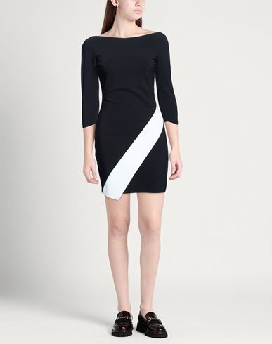Woman Mini dress Black Size 6 Polyamide, Elastane