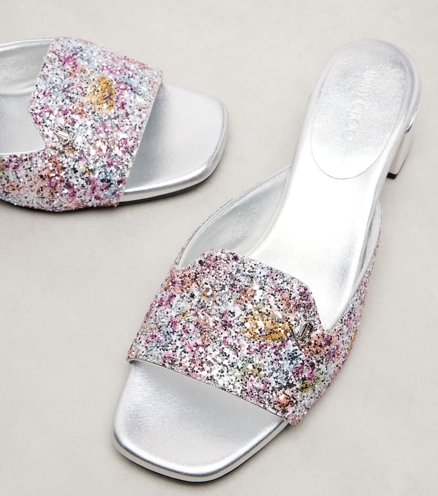 Dina 45 glitter mules
