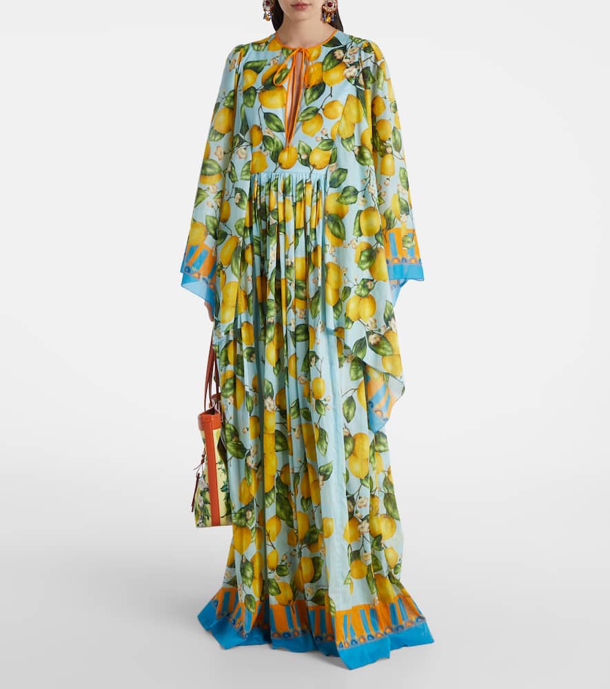 Dolce & Gabbana Taormina printed cotton kaftan
