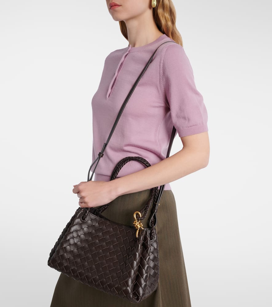 Bottega Veneta Parachute Medium Intrecciato leather tote bag