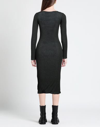 Woman Midi dress Dark green