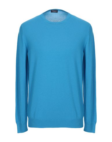 Man Sweater Azure Size 38 Cashmere