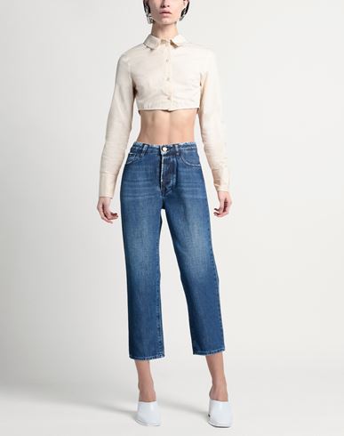 Woman Jeans Blue Size 25 Cotton