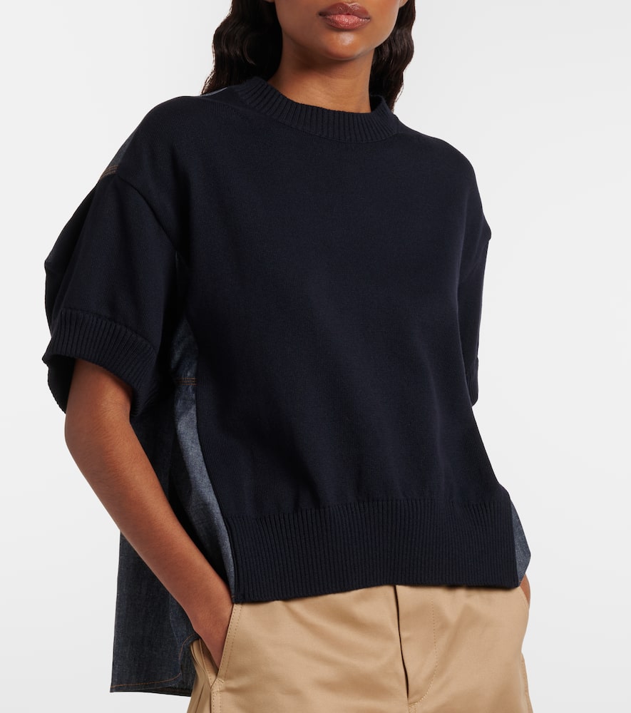 Cotton-blend top