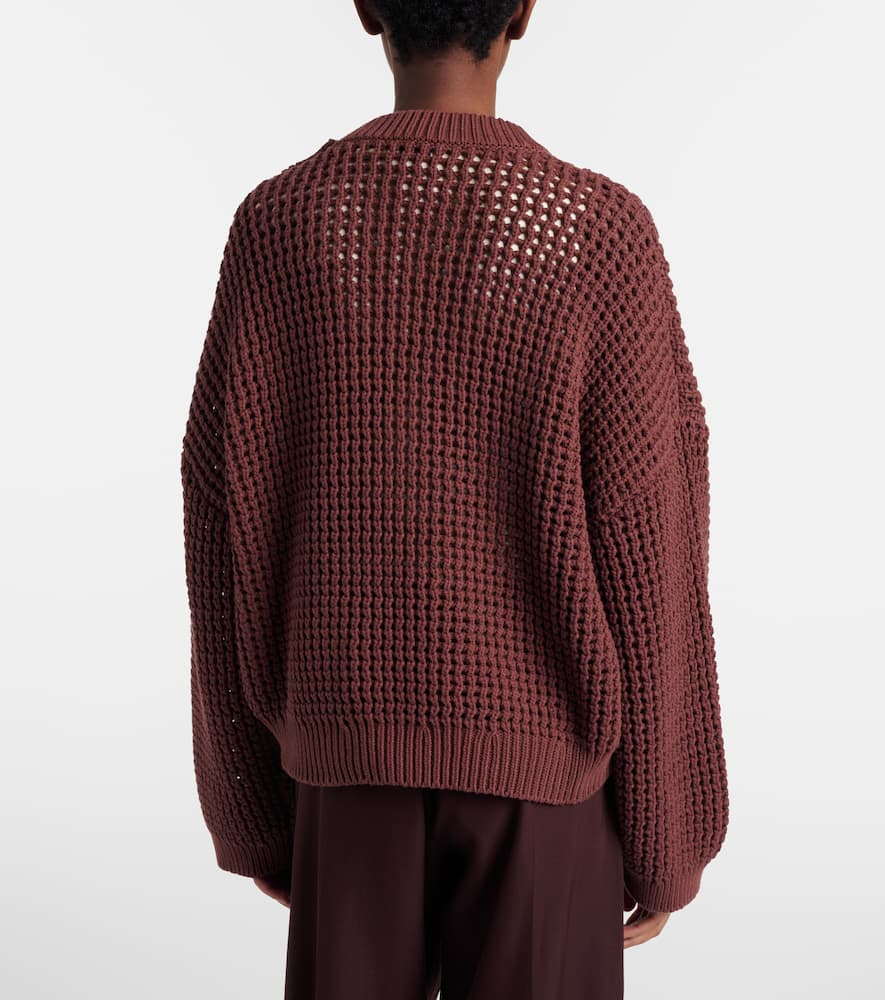 Cotton-blend sweater