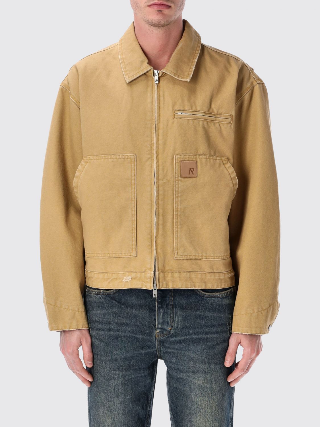 Jacket Men color Dove Grey