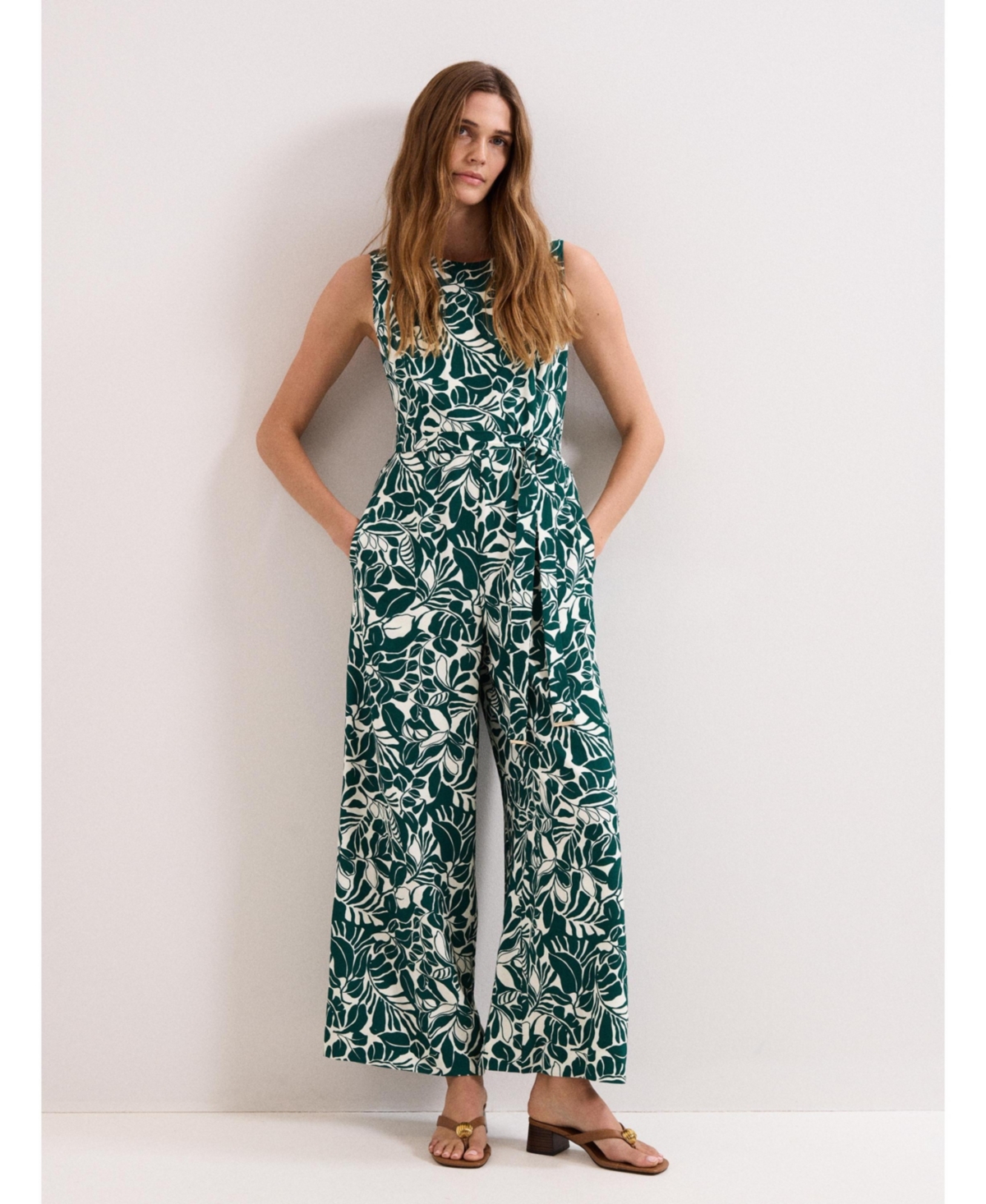 Women's Marta Jumpsuit - Medium Green