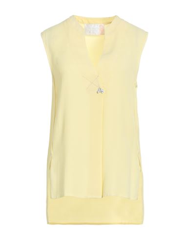 Woman Top Yellow Size 6 Viscose