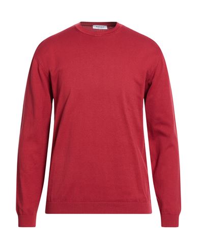 Man Sweater Red Size S Cotton