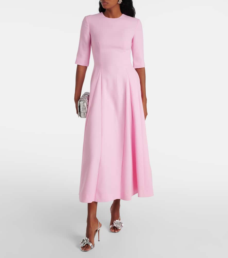 Georgie wool midi dress