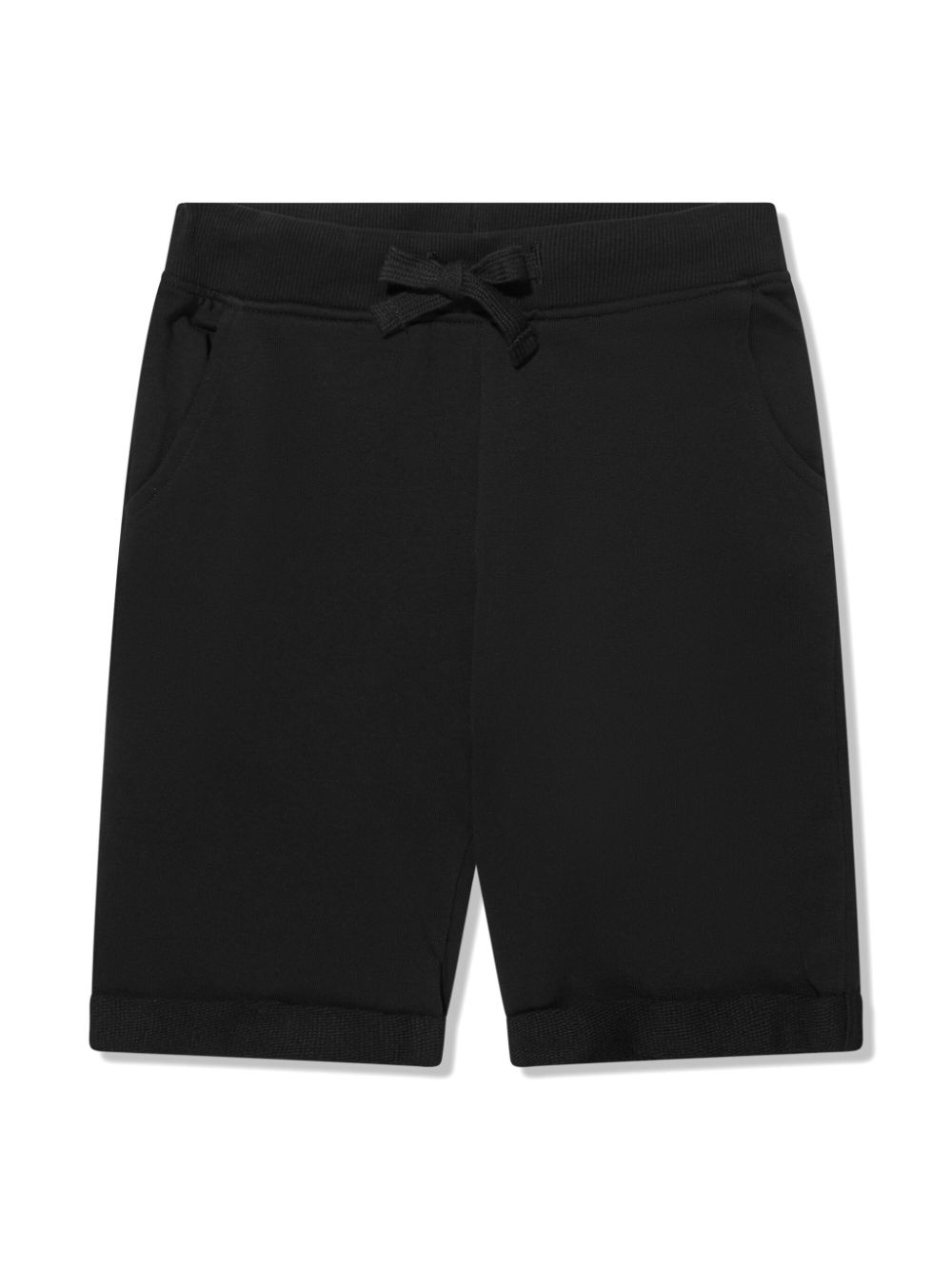 Logo-print shorts - Black
