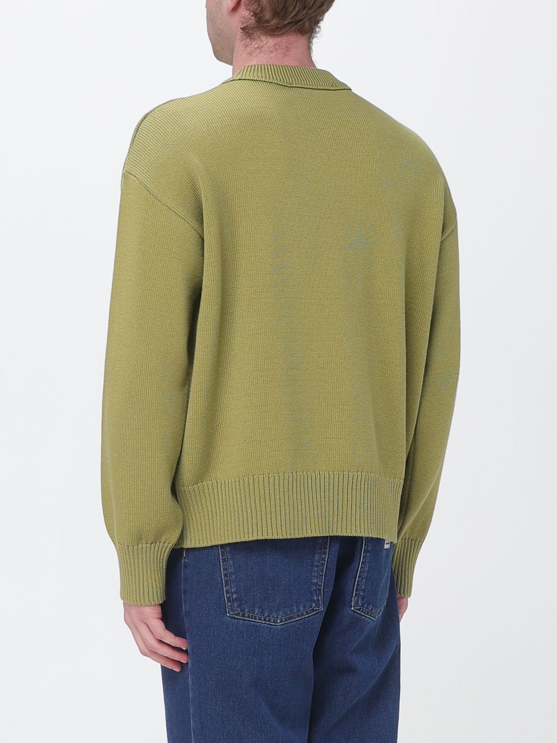Sweater Men color Green