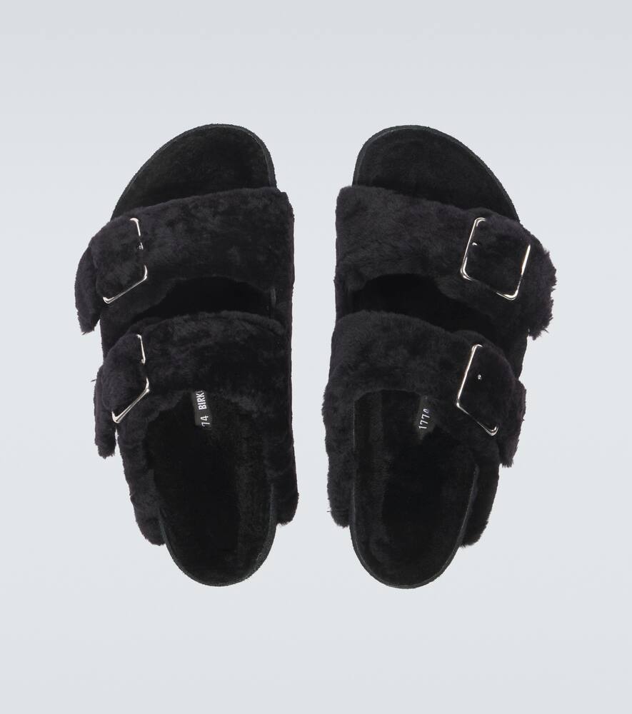 Birkenstock 1774 Arizona 1774 shearling-lined suede sandals