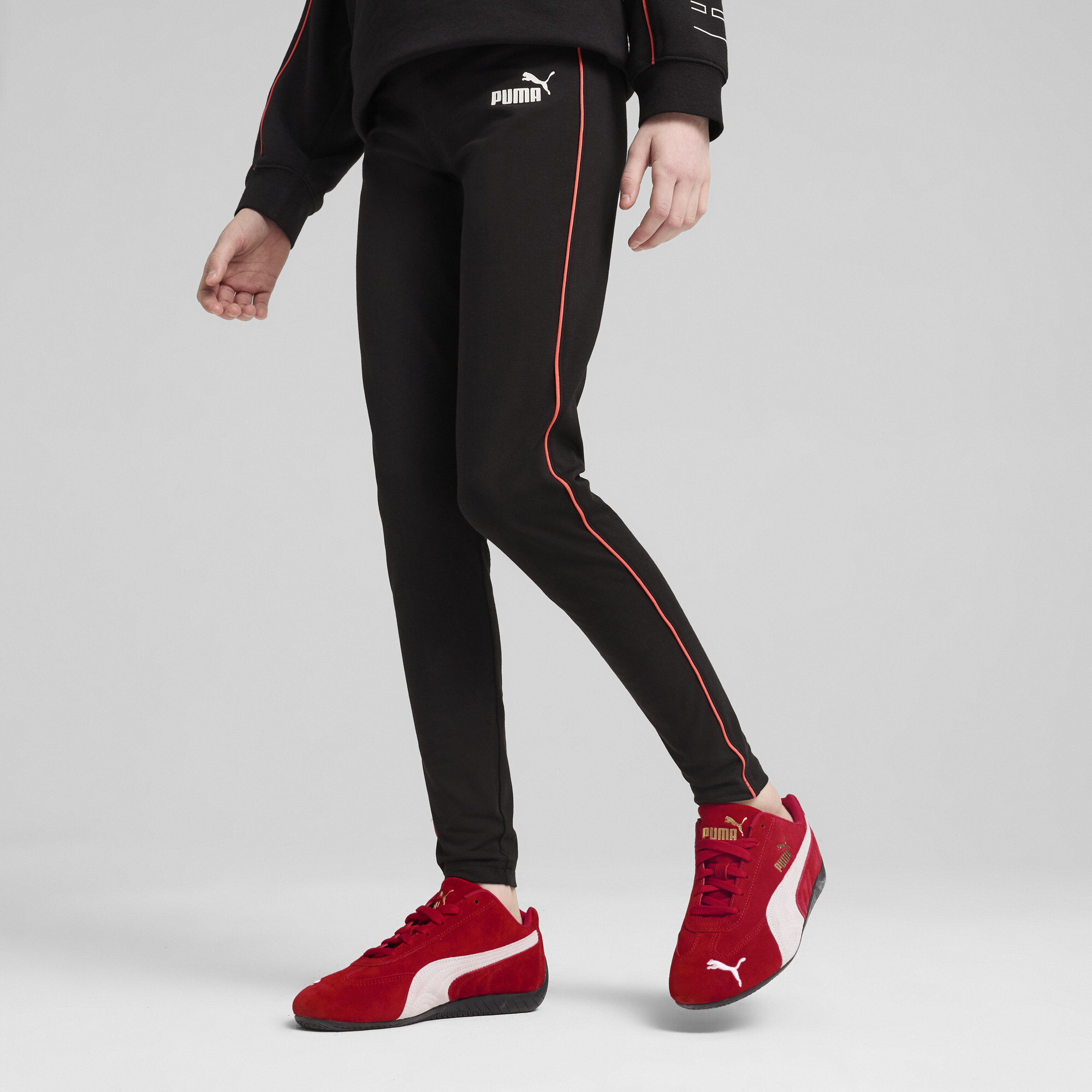 PUMA Sport Big Kids' Leggings in Black