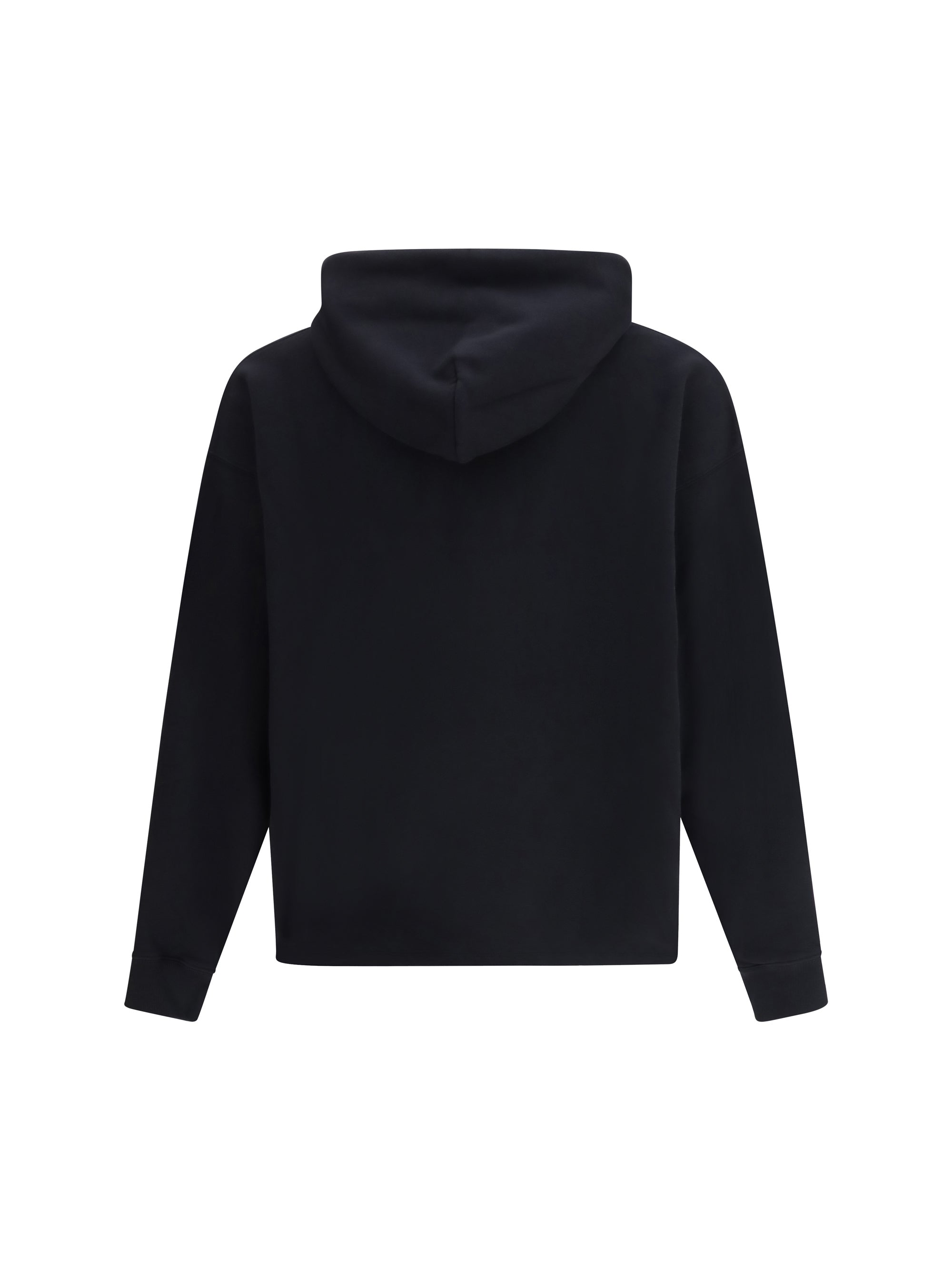 Cotton Hoodie — Black