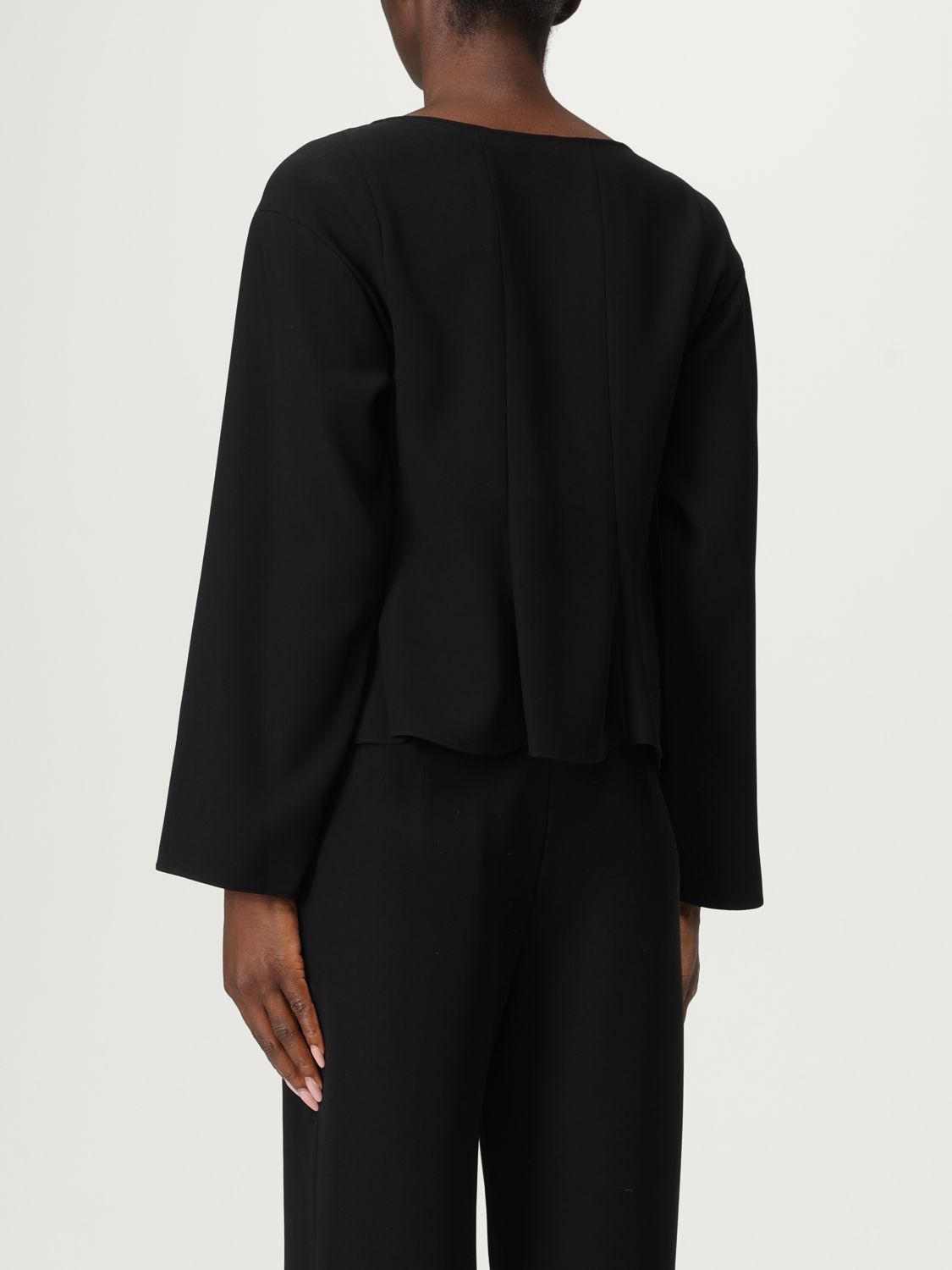 Top Woman color Black