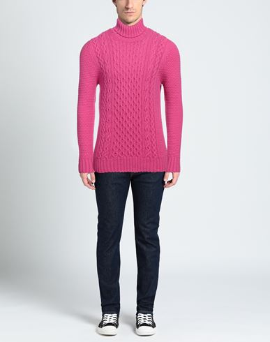 Man Turtleneck Fuchsia