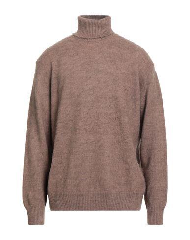 Man Turtleneck Camel Size XXXL Acrylic, Wool, Alpaca wool