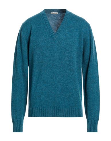 Man Sweater Deep teal Size S Wool