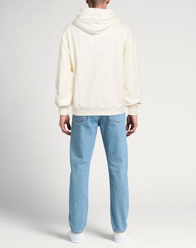 Man Sweatshirt White Size L Cotton