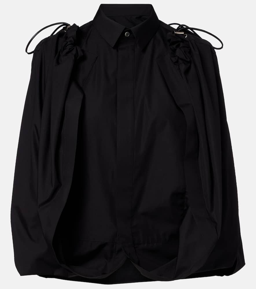Gathered shirt