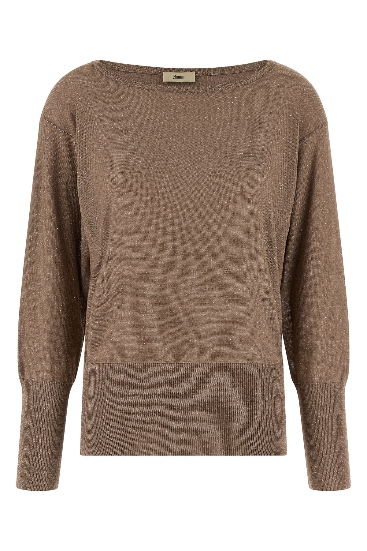 Lamé And Sequin Yarn Sweater
