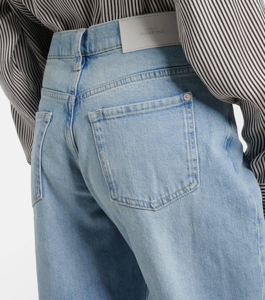 Stovepipe Straight mid-rise straight jeans