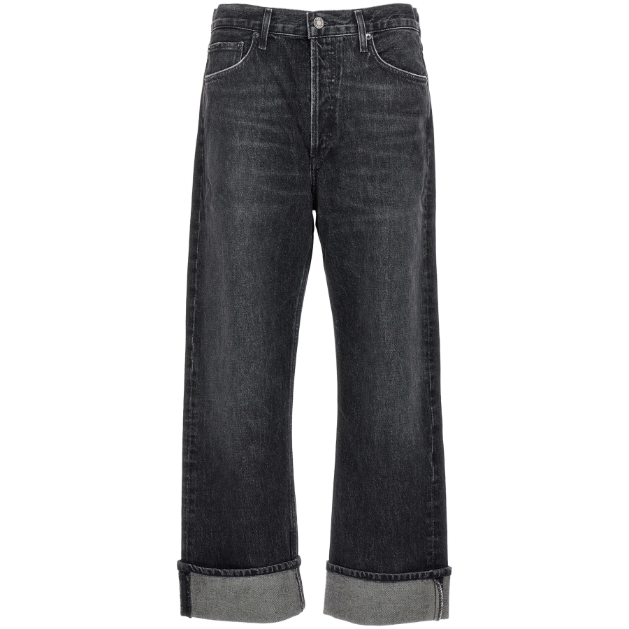 Ladies Black Fran Jeans, Waist Size 24''