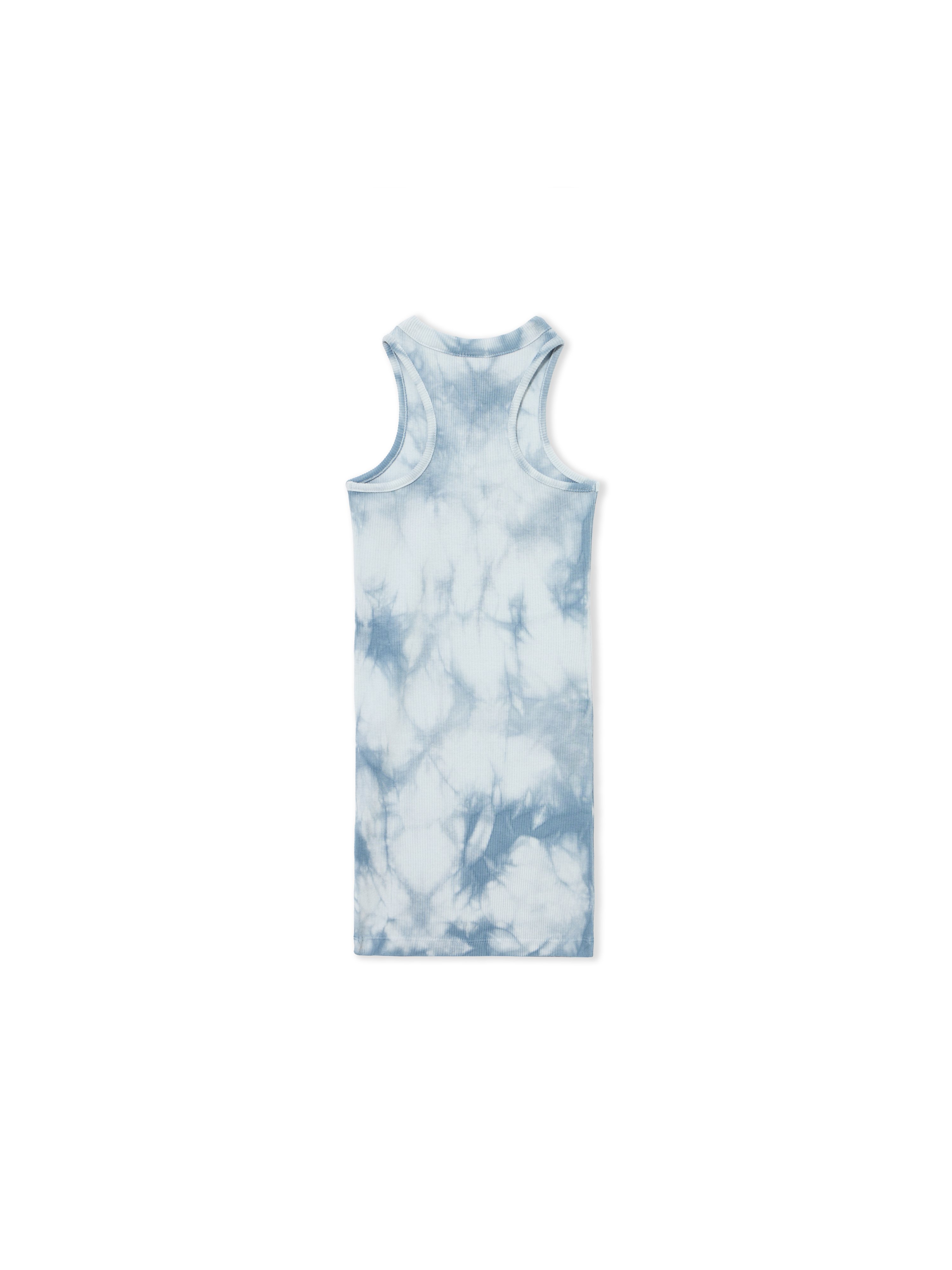 Off Stamp Tie Dye Rib Dress