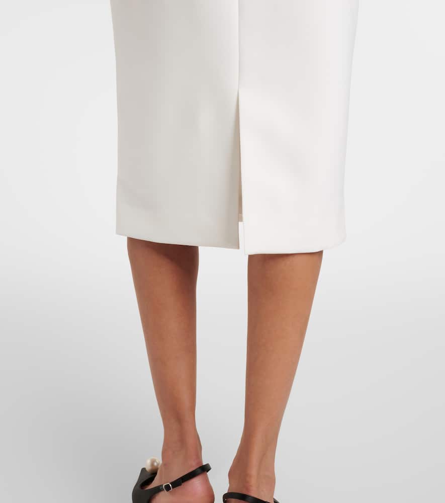 Bisou crystal-embellished midi dress