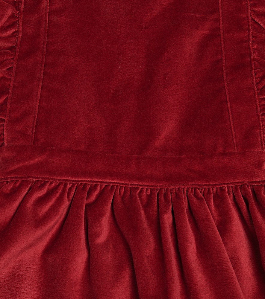 Cora cotton velvet skirt