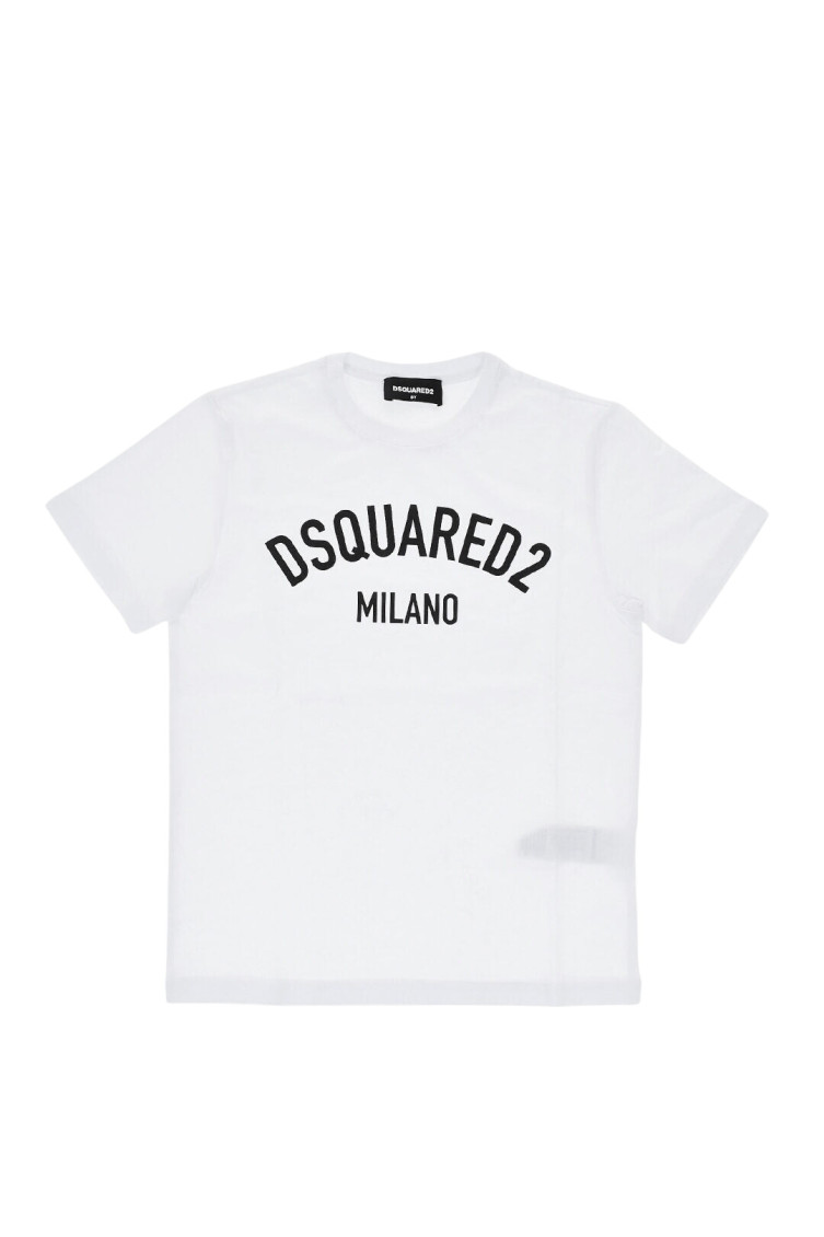 Boys White Logo T-Shirt