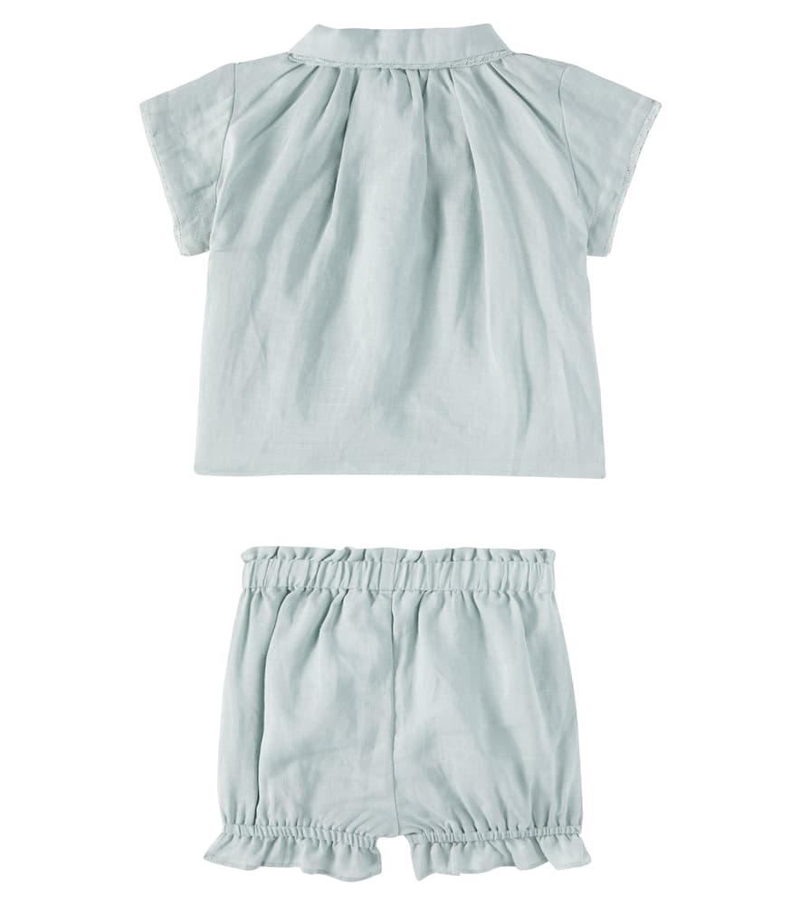 C'era Una Volta Baby Miki shirt and shorts set