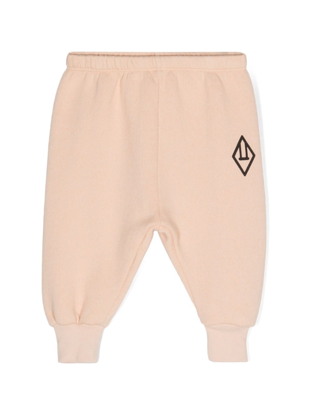 Logo-print jersey track pants - Pink